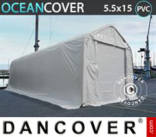 Lagertält Oceancover 5,5x15x4,1x5,3m, PVC